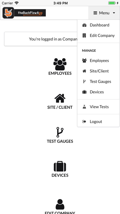 The Backflow App