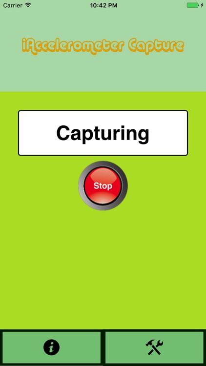 iAccelerometer Capture