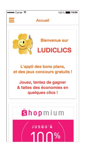 LUDICLICS - Jeux concours(圖1)-速報App