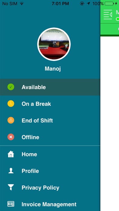 Waitandtake Driver App screenshot 2