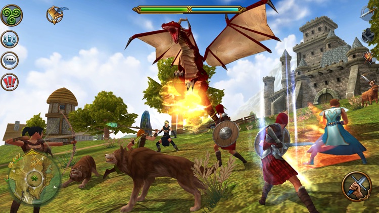 3D MMO Celtic Heroes screenshot-0