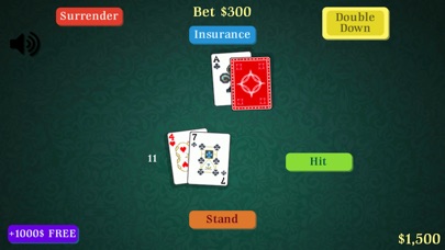 Blackjack 21! : Casino Master screenshot 2
