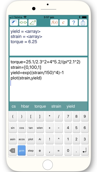 FormulaCalculator:iP screenshot 2
