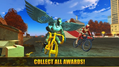 Superheroes Happy Bike Race screenshot 4