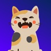 Funny Cats Text Sticker Emotes