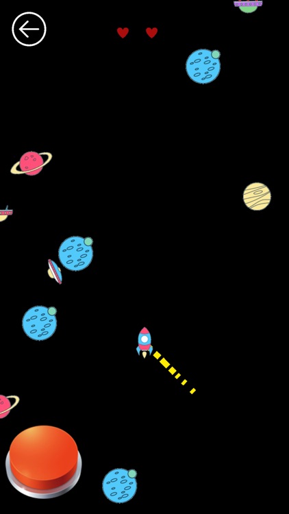 Coloured Asteroids - Space