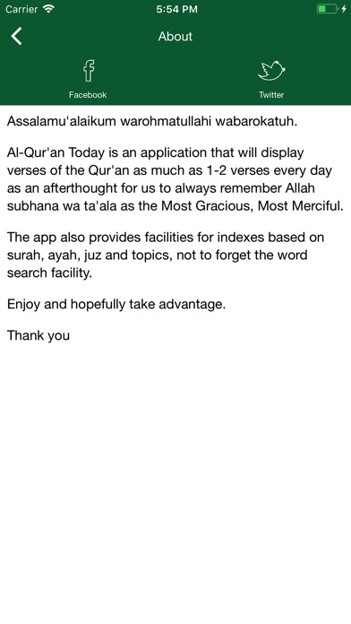 Al-Qur'an Today screenshot 2
