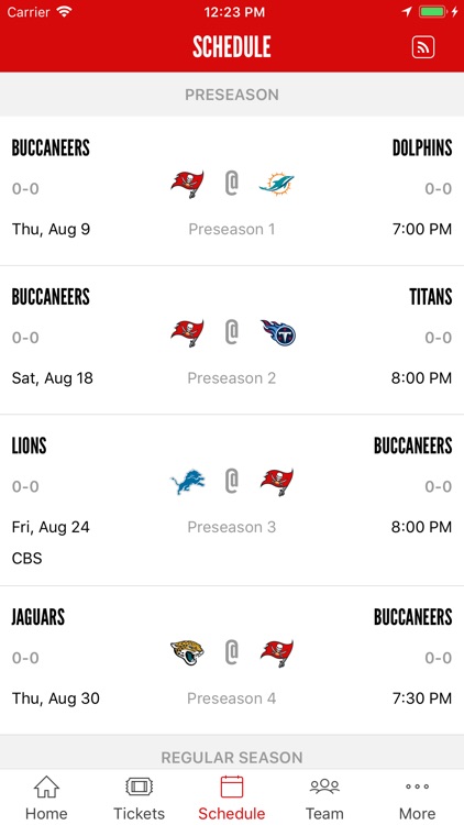 Tampa Bay Buccaneers Official screenshot-3