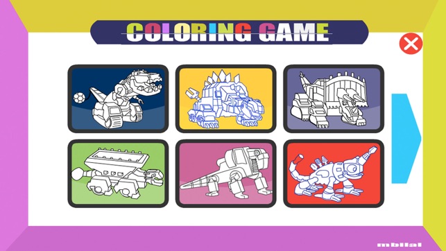 Dino Robot Coloring Book(圖4)-速報App