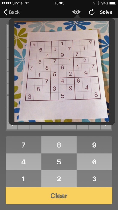 Sudoku Cracker - Scans&Solves screenshot 3