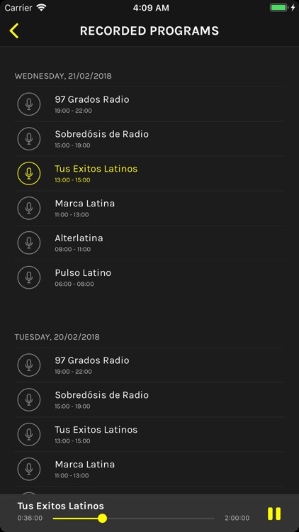 Latina 97.1 screenshot-3