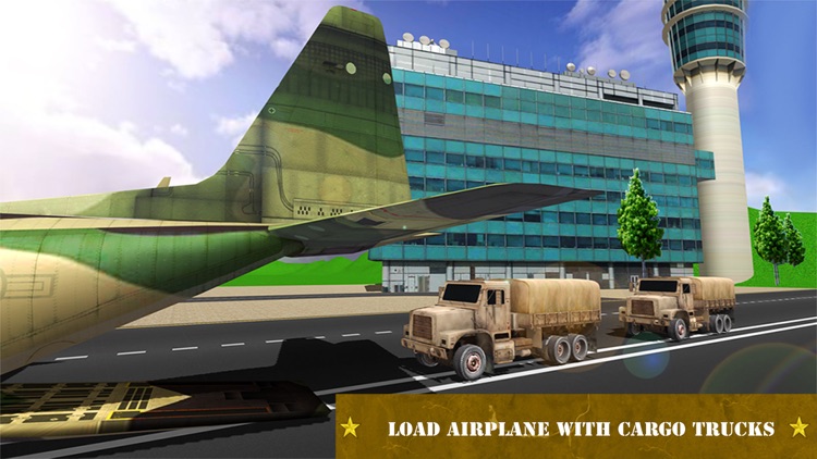 Army Airplane Flight Pilot Sim