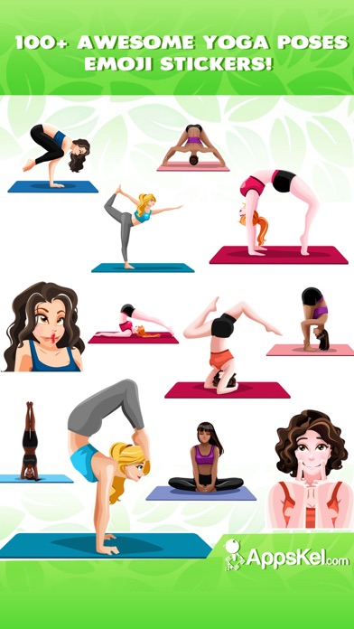 Yoga Emoji Stickers Pro screenshot 2