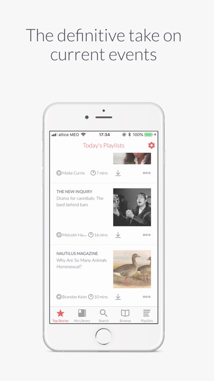 curio.io: top audio articles screenshot-3
