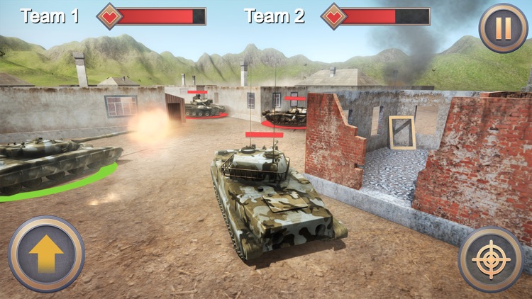 Warfare Armored Tank 3D