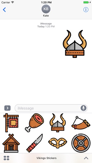 Vikings Stickers Emojis