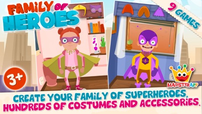 Family of Heroes - Create your own Superhero Screenshot 1