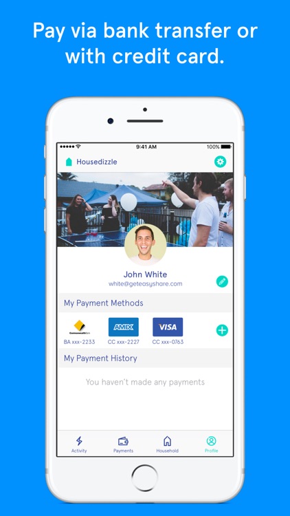 easyshare – Split payments app