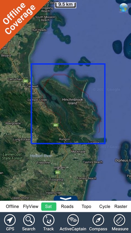 Hinchinbrook Island  NP GPS map with guide screenshot-4