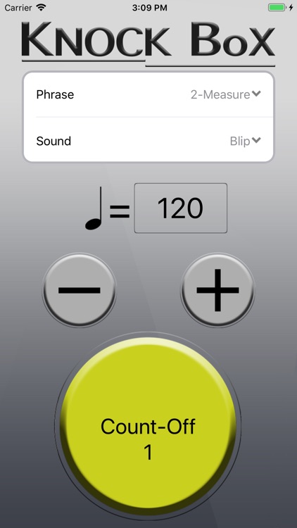 Knock Box Metronome