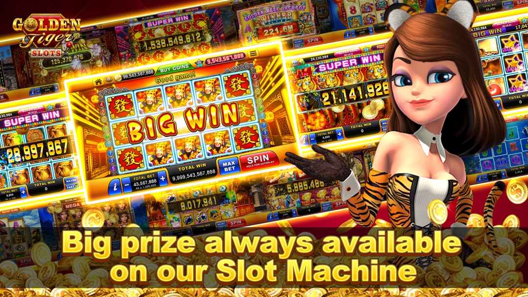 Golden Tiger Slots Free Coins