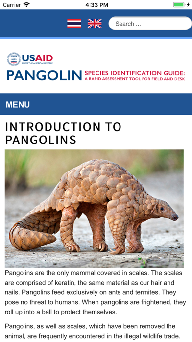 Pangolin Species ID Guide screenshot 2