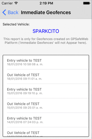 GPSafe screenshot 4