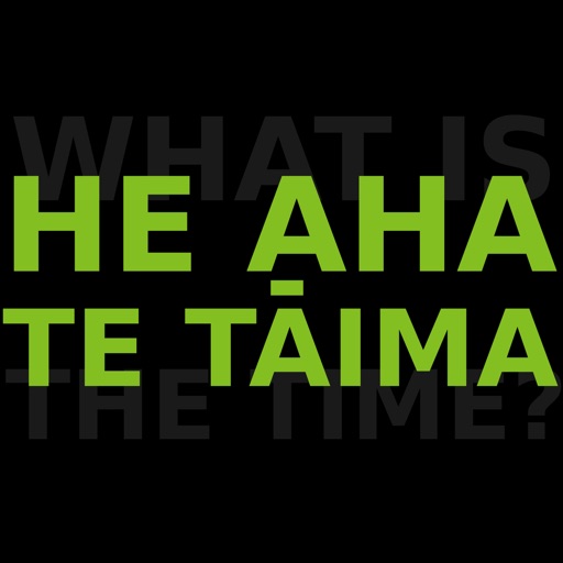 He aha te tāima