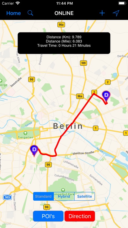 Berlin (Germany) – Travel Map