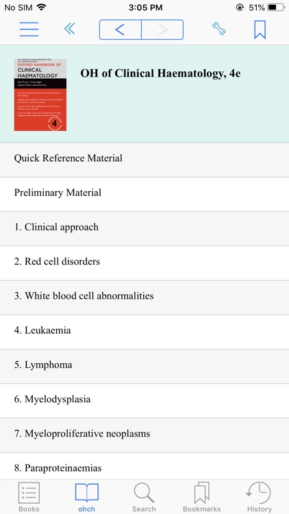 OH of Clinical Haematology,4ED