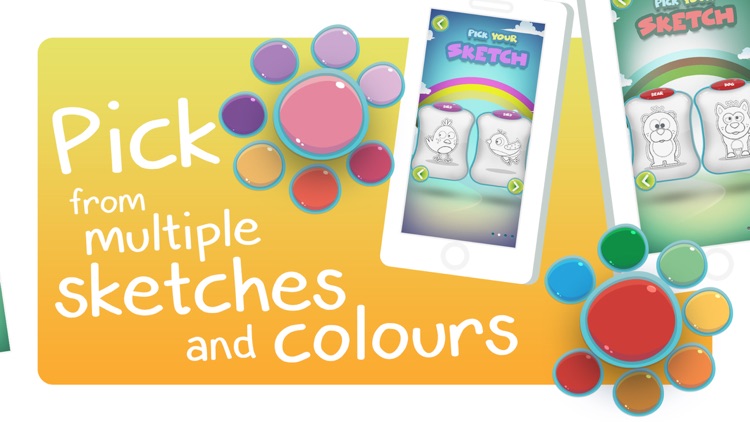 blob & friends: coloring book