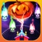 The game is reminiscent of Galaga, but with just simple one touch controls