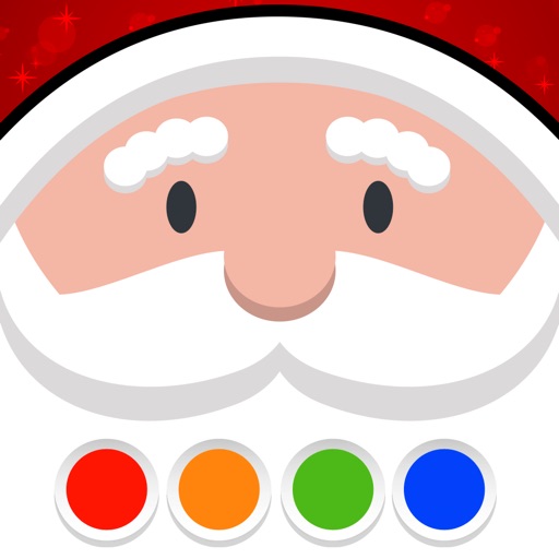 Coloring Your Santa Icon