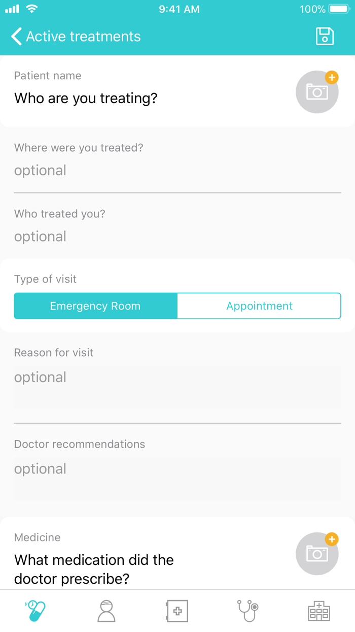 GetWell Treatment tracker