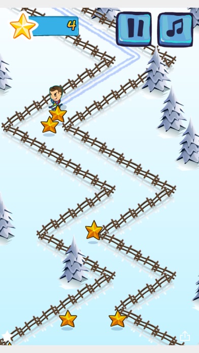 滑雪下山 screenshot 3