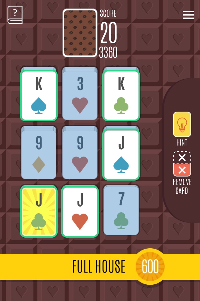 Sage Solitaire Poker screenshot 3