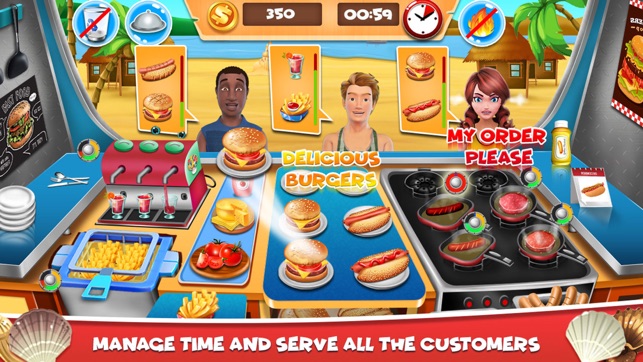 Beach Food Truck -Cooking Game(圖1)-速報App