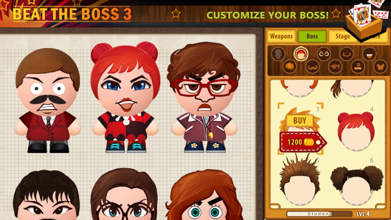 Beat the Boss 3 Hack screenshot 2 - iOS game interface