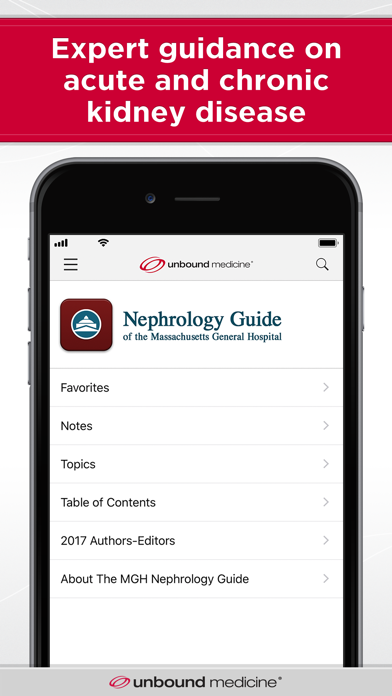 MGH Nephrology Guide screenshot 1