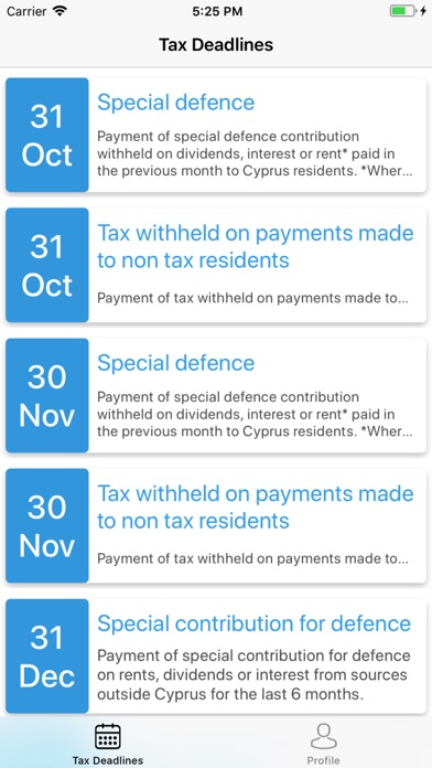 Cyprus Tax Alerts screenshot 3
