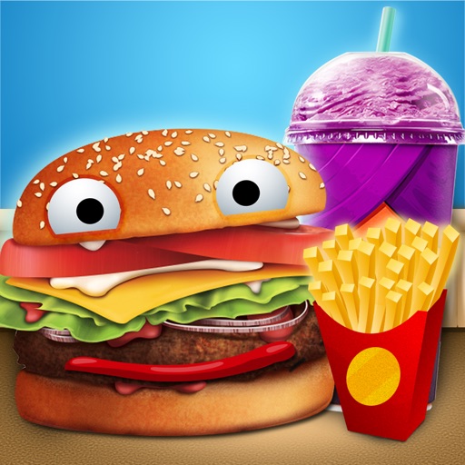 Food Street Crazy Cooking Game icon