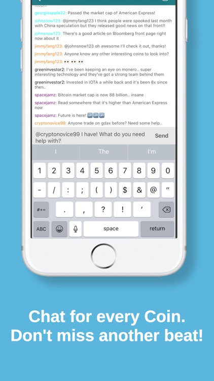 CoinChat & Watchlist screenshot-3