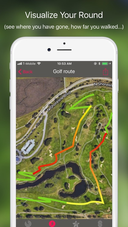 Golf GPS: scorecard range find screenshot-3