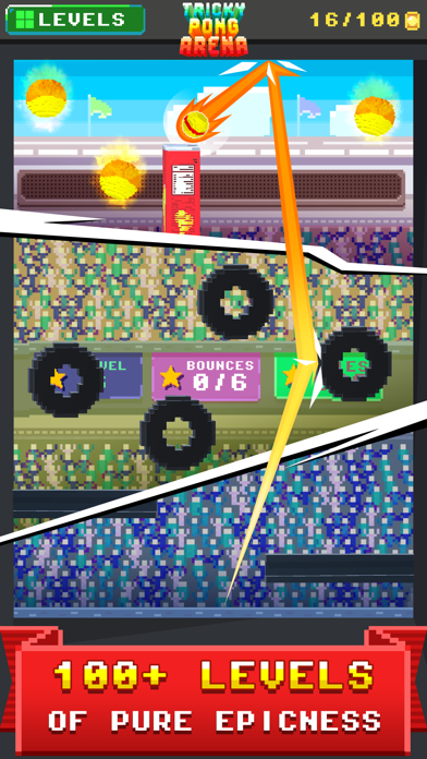 Tricky Pong Arena! screenshot 3