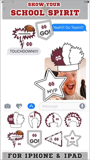 Mississippi State Bulldogs Stickers(圖1)-速報App