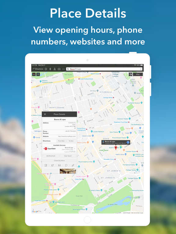 iMaps+ for Google Maps screenshot 4