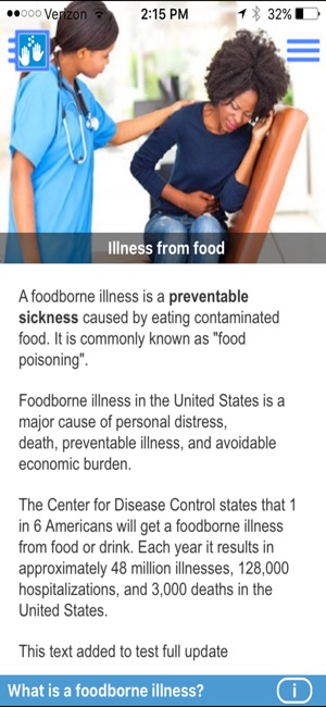 safe food handler on the app store screenshots