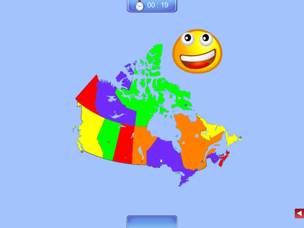 Canada Puzzle Map screenshot 2