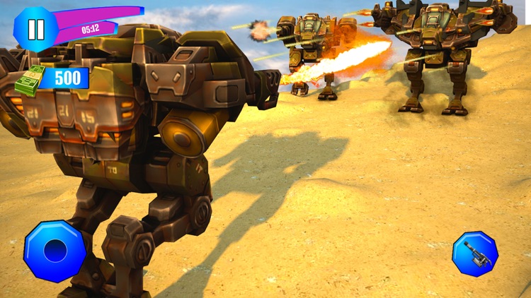 Metal Wars: Robot Fight Action