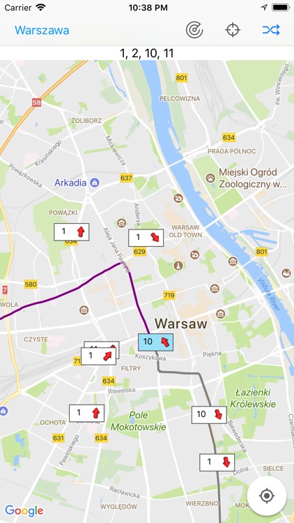 BusLive Wroclaw Warszawa